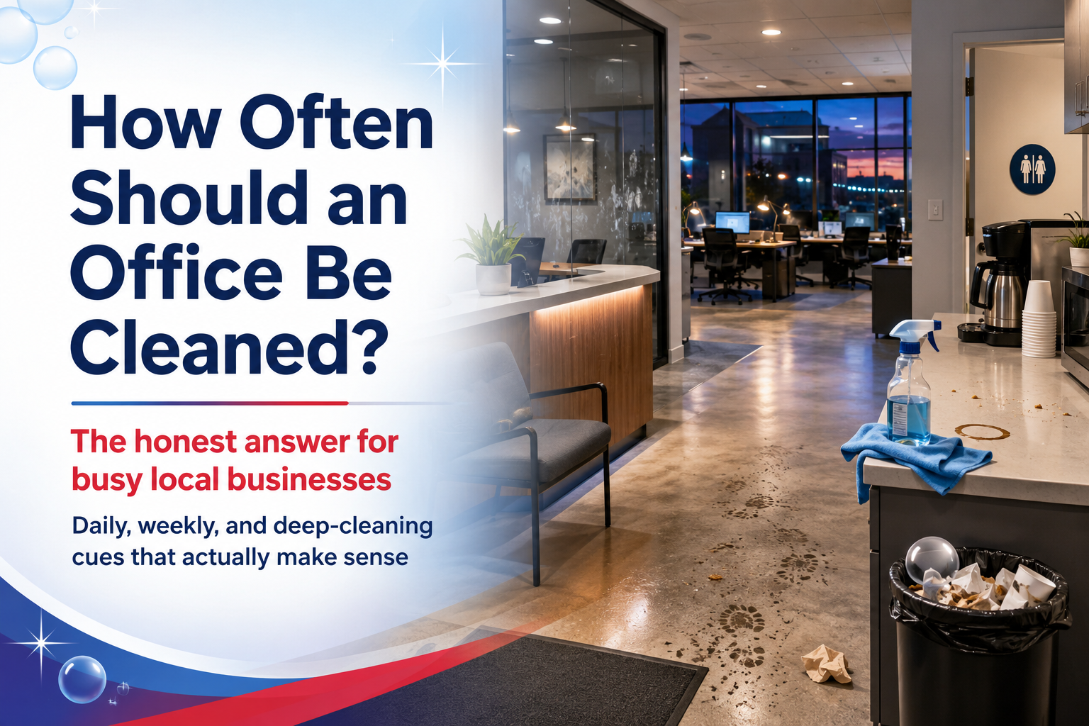 How Often Should an Office Be Cleaned?