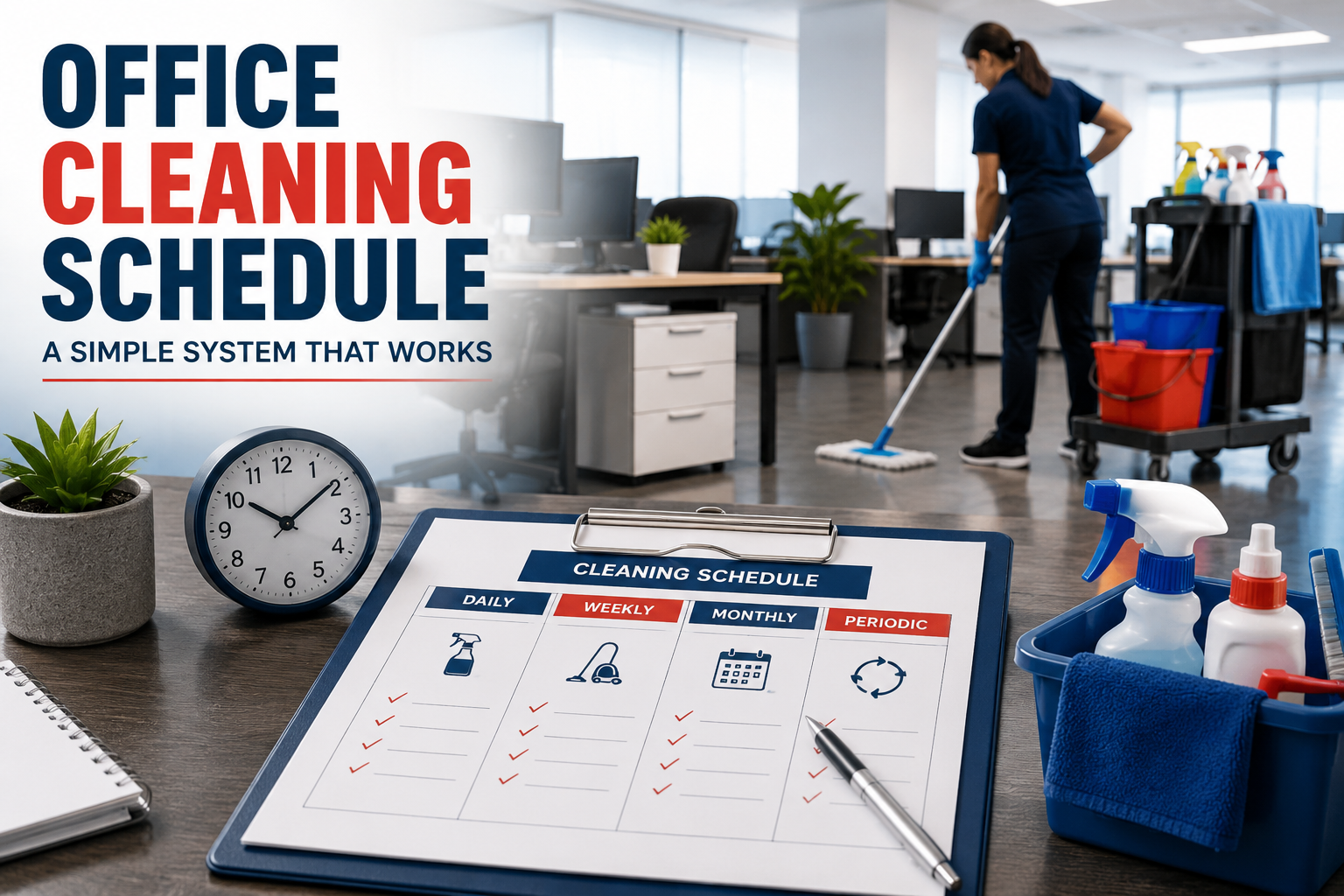 Office Cleaning schedule